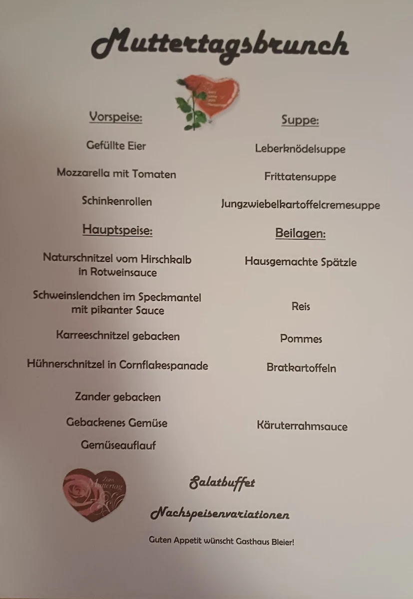 Speisekarte photo 2