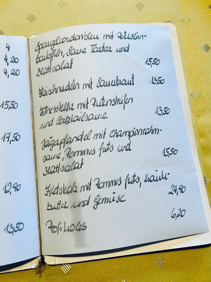 Speisekarte photo 1