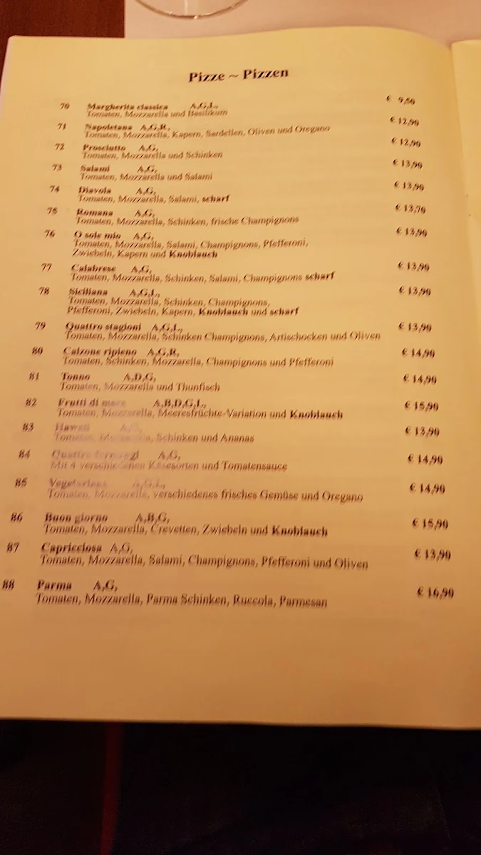 Speisekarte photo 5