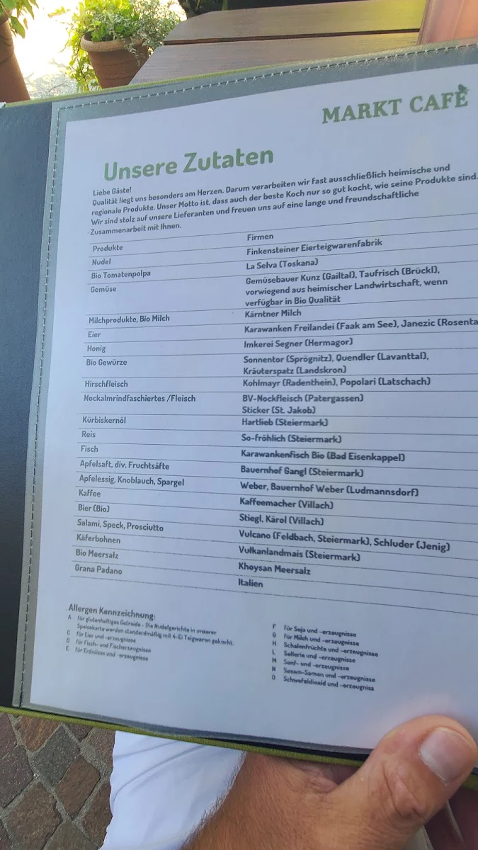 Speisekarte photo 1