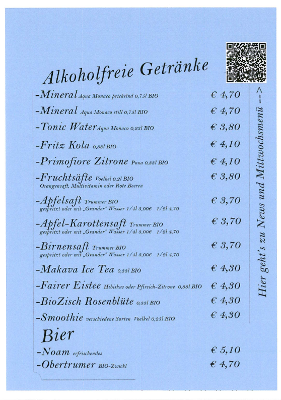 Speisekarte photo 1