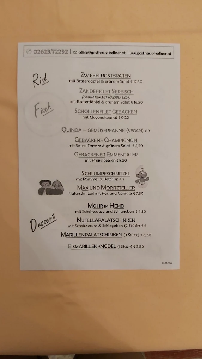 Speisekarte photo 2