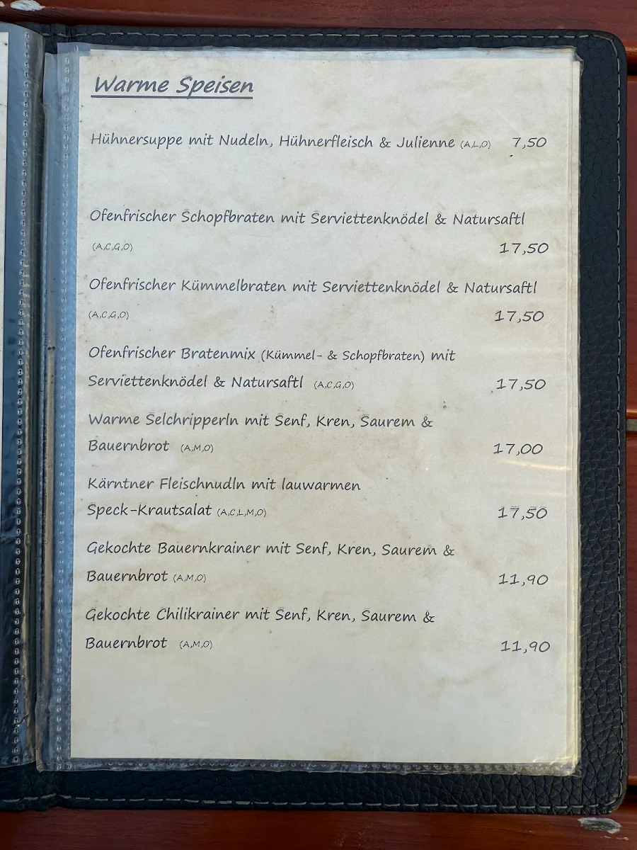 Speisekarte photo 10