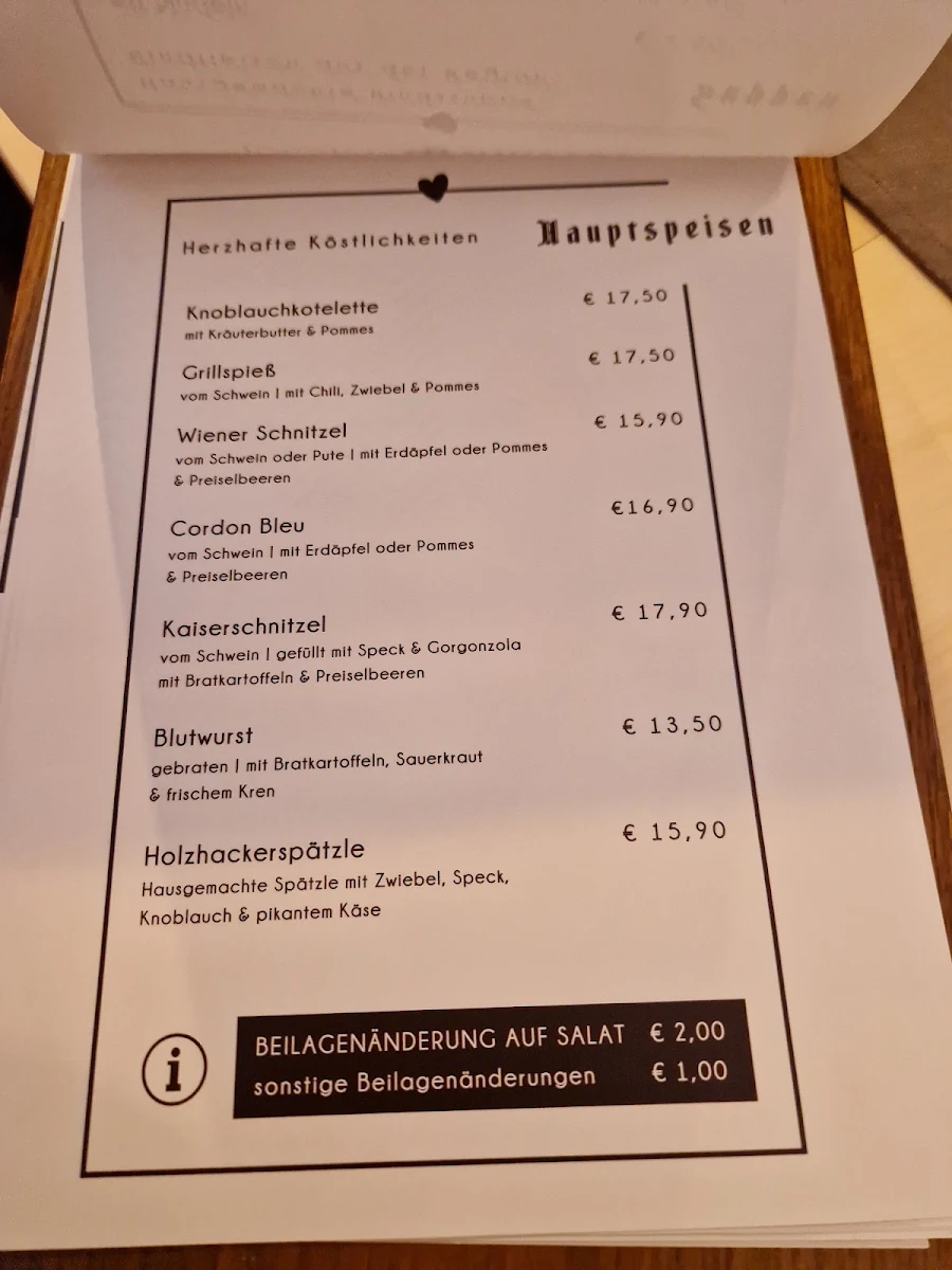 Speisekarte photo 4
