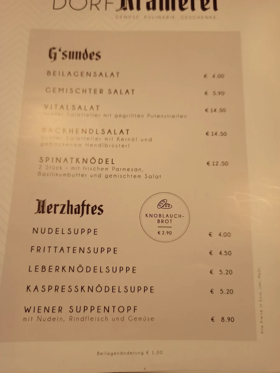 Speisekarte photo 9