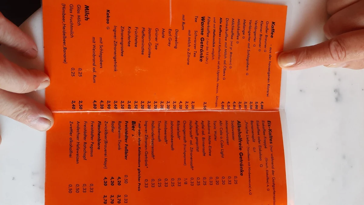 Speisekarte photo 5