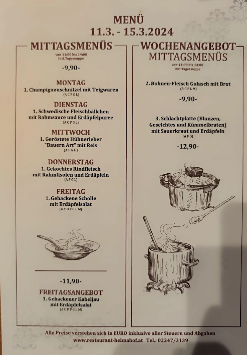 Speisekarte photo 3