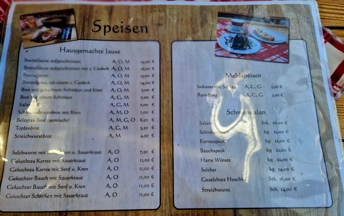 Speisekarte photo 1
