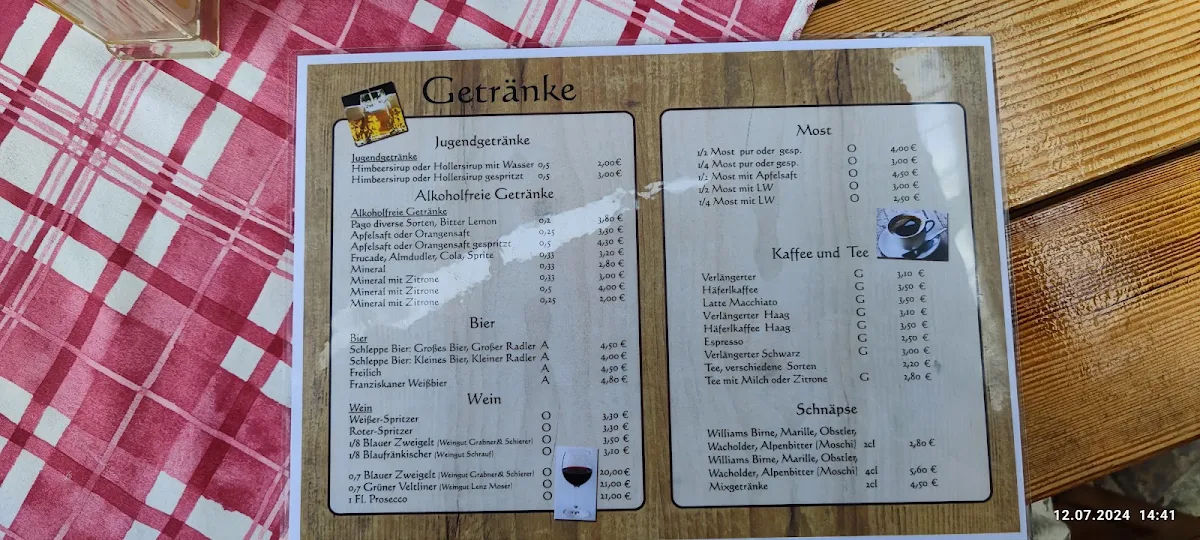 Speisekarte photo 2