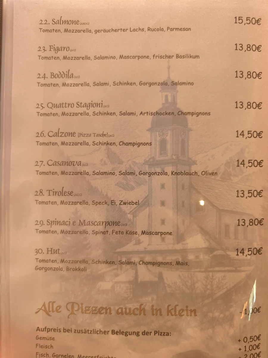 Speisekarte photo 3