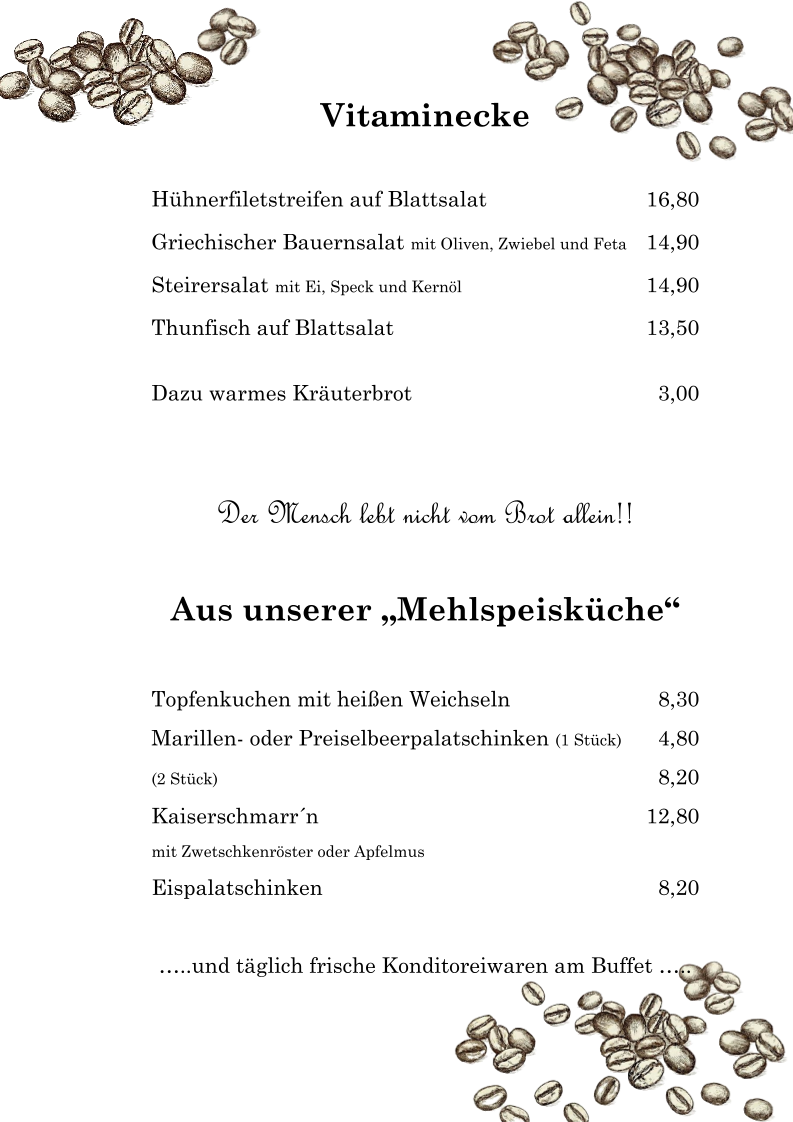 Speisekarte photo 3