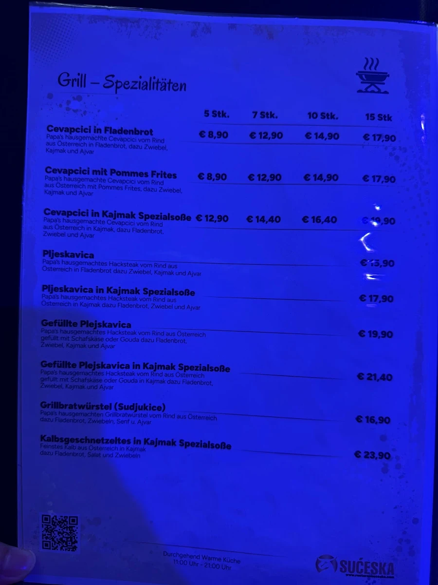 Speisekarte photo 1