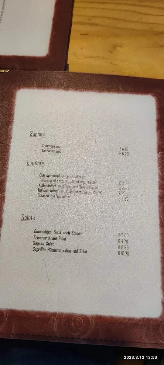 Speisekarte photo 6