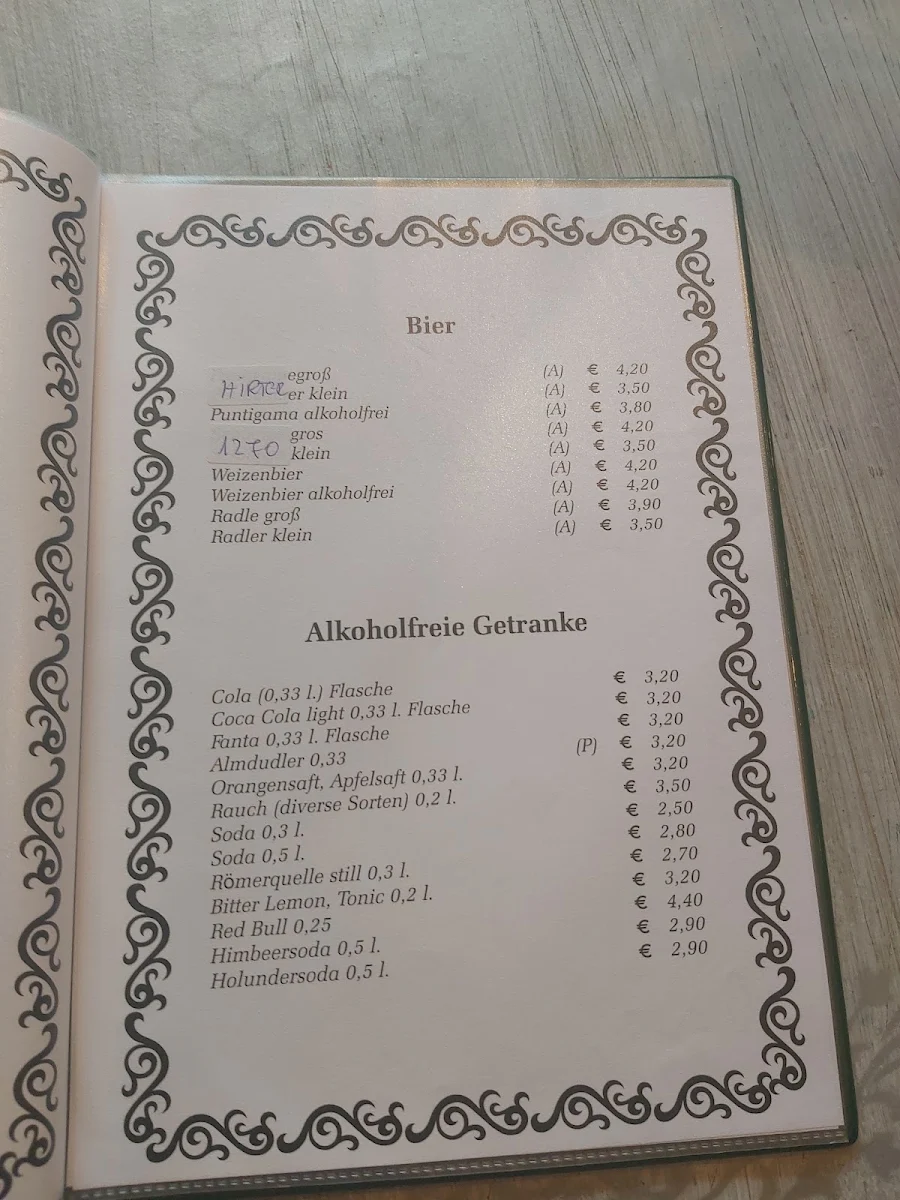 Speisekarte photo 2
