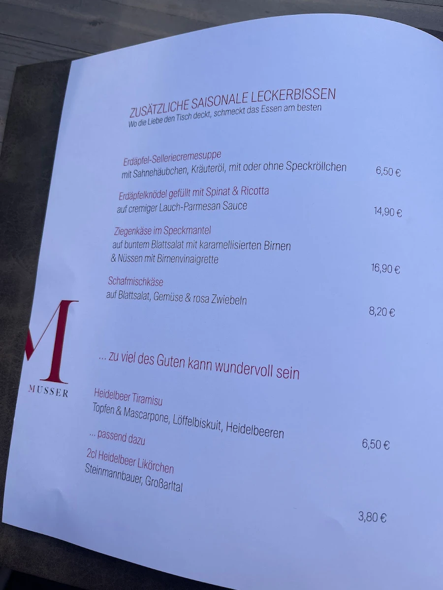 Speisekarte photo 6