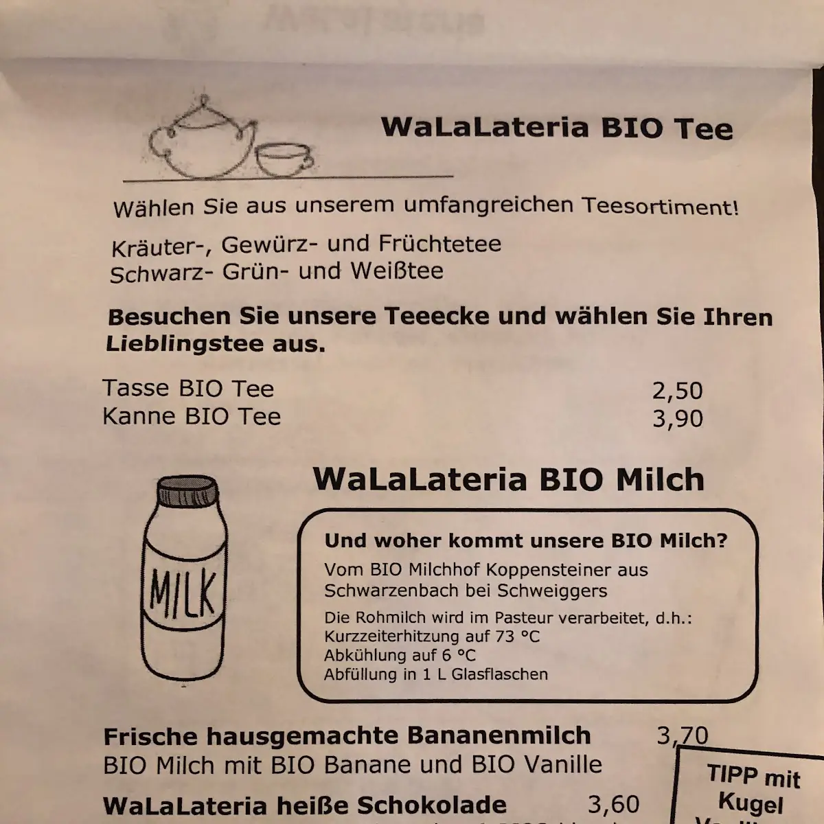 Speisekarte photo 1