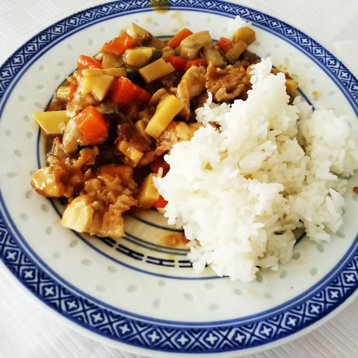 Essen und Trinken, China-Restaurant Hongkong