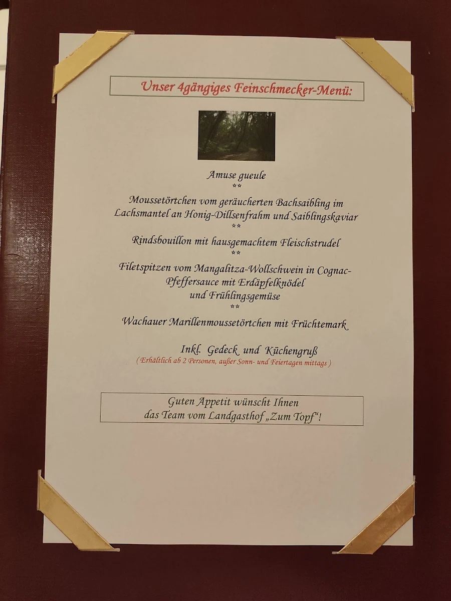 Speisekarte photo 1