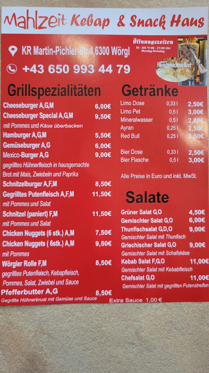 Speisekarte photo 3