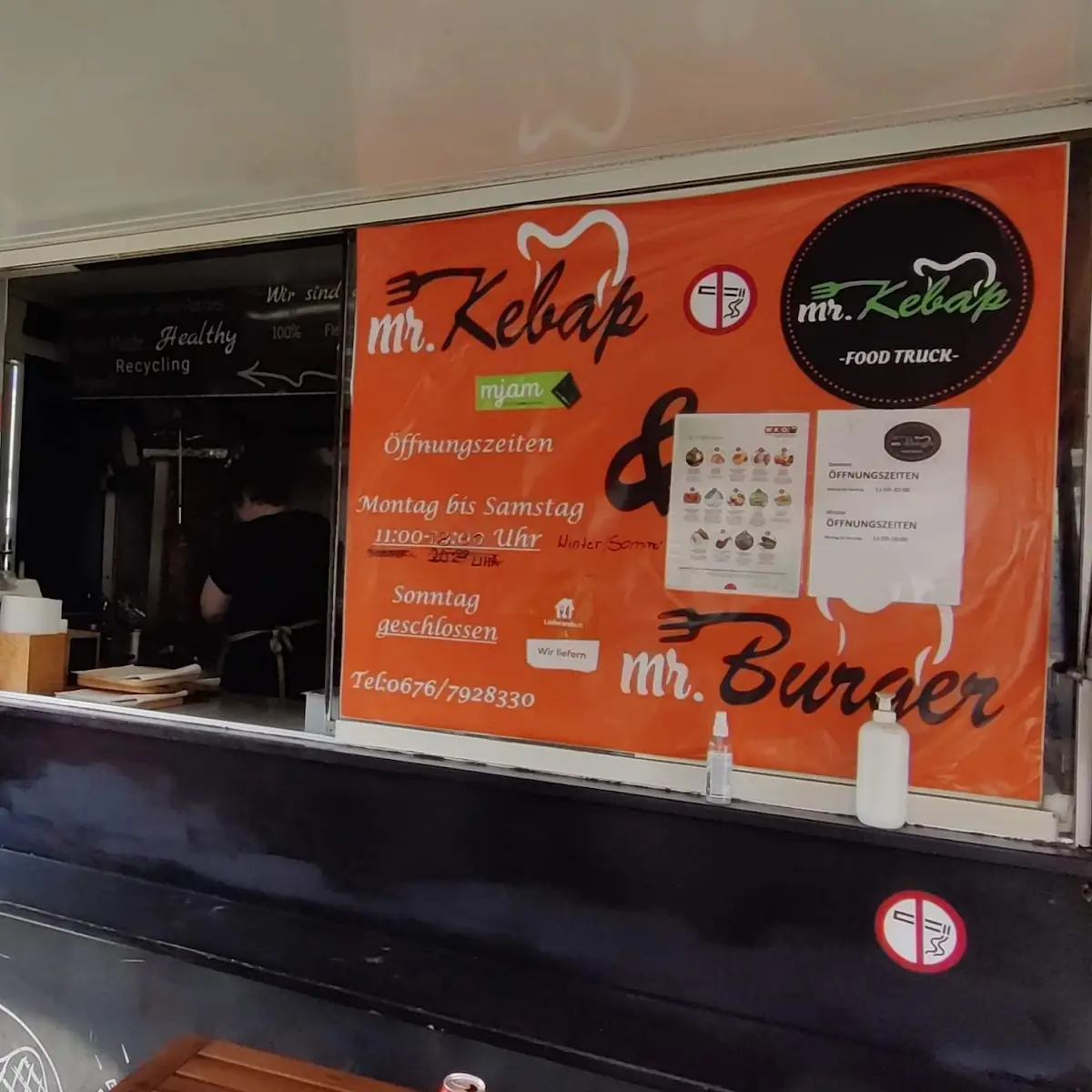 Atmosphäre, Mr. Burger FOOD TRUCK