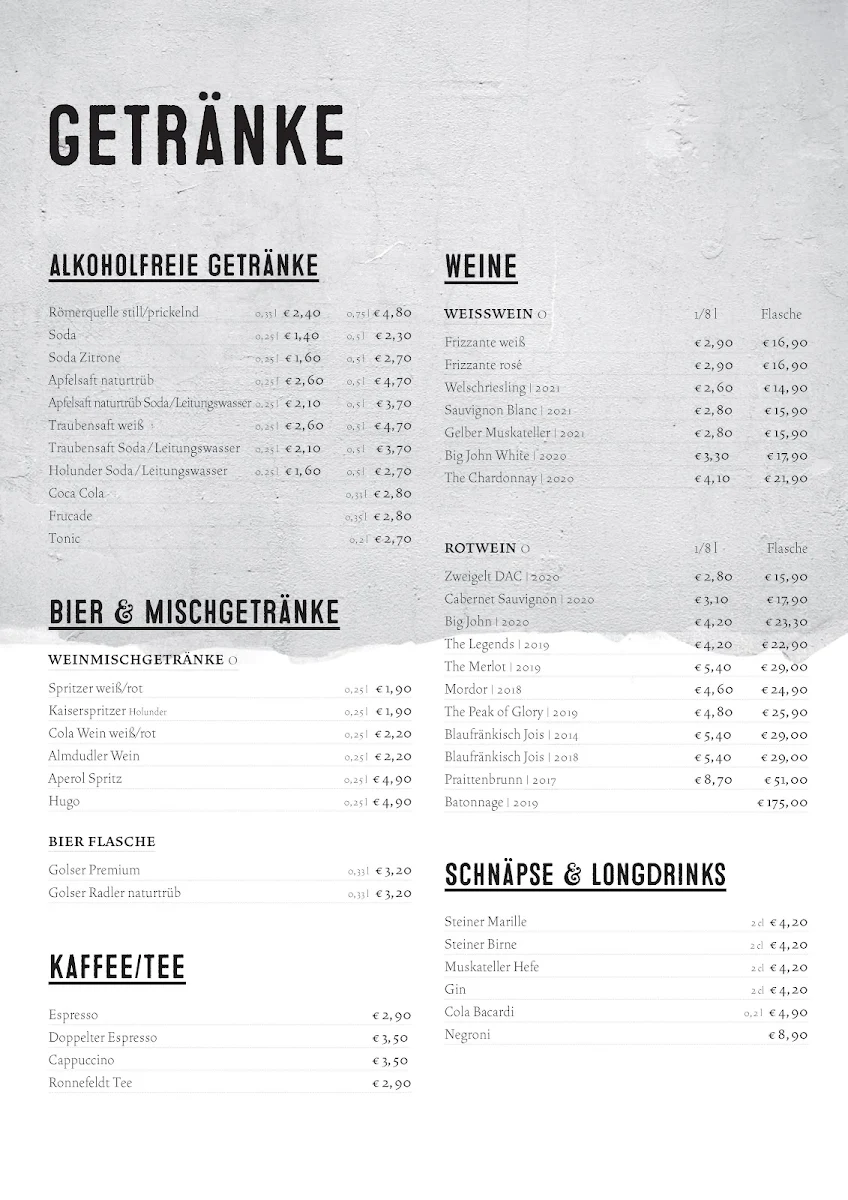 Speisekarte photo 6