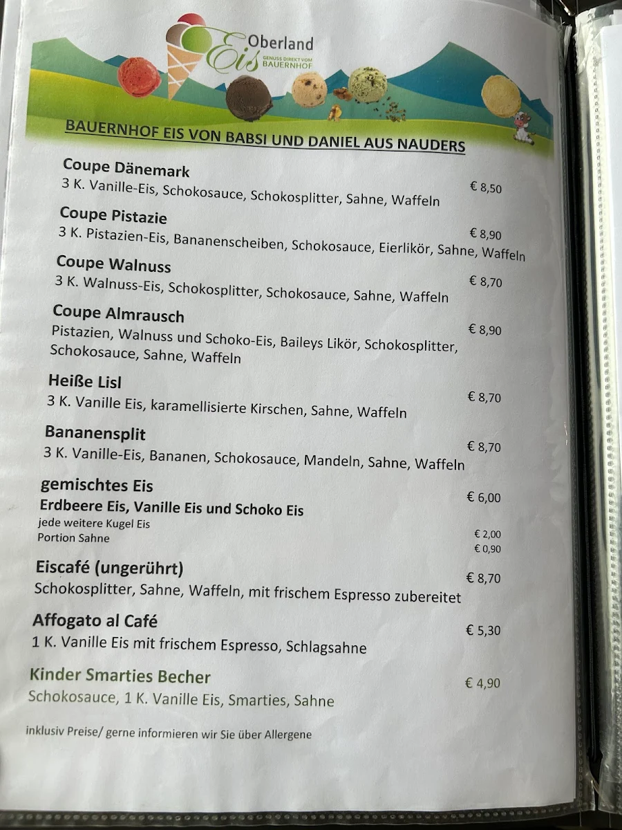 Speisekarte photo 1