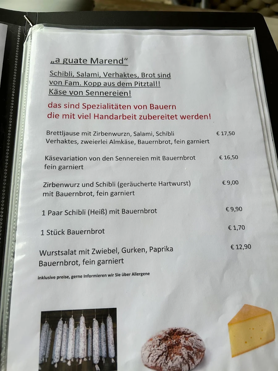 Speisekarte photo 2