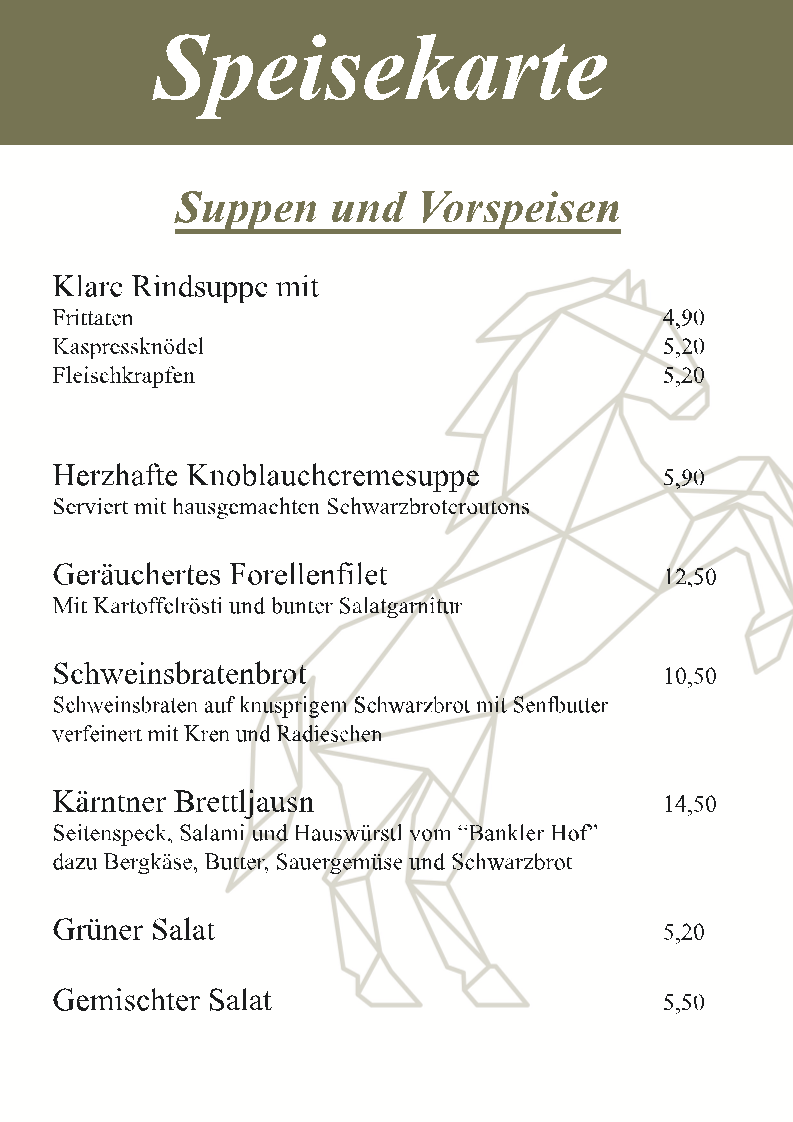 Speisekarte photo 4