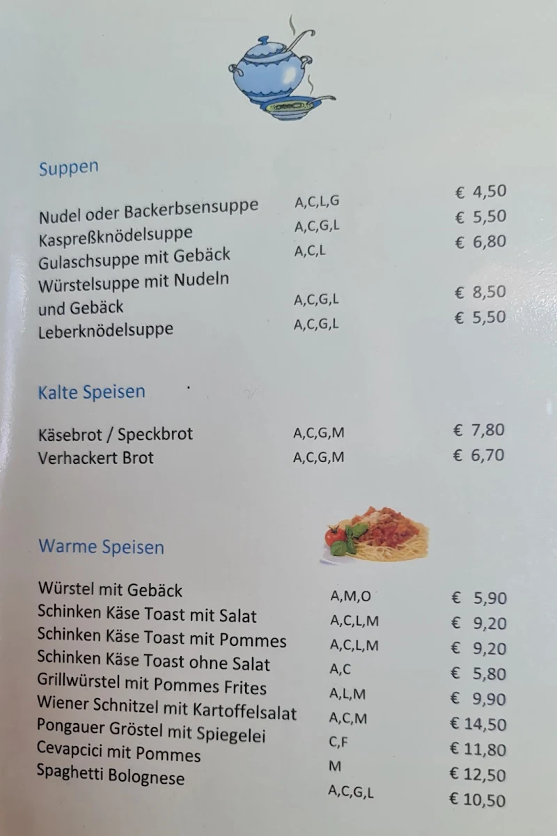 Speisekarte photo 2