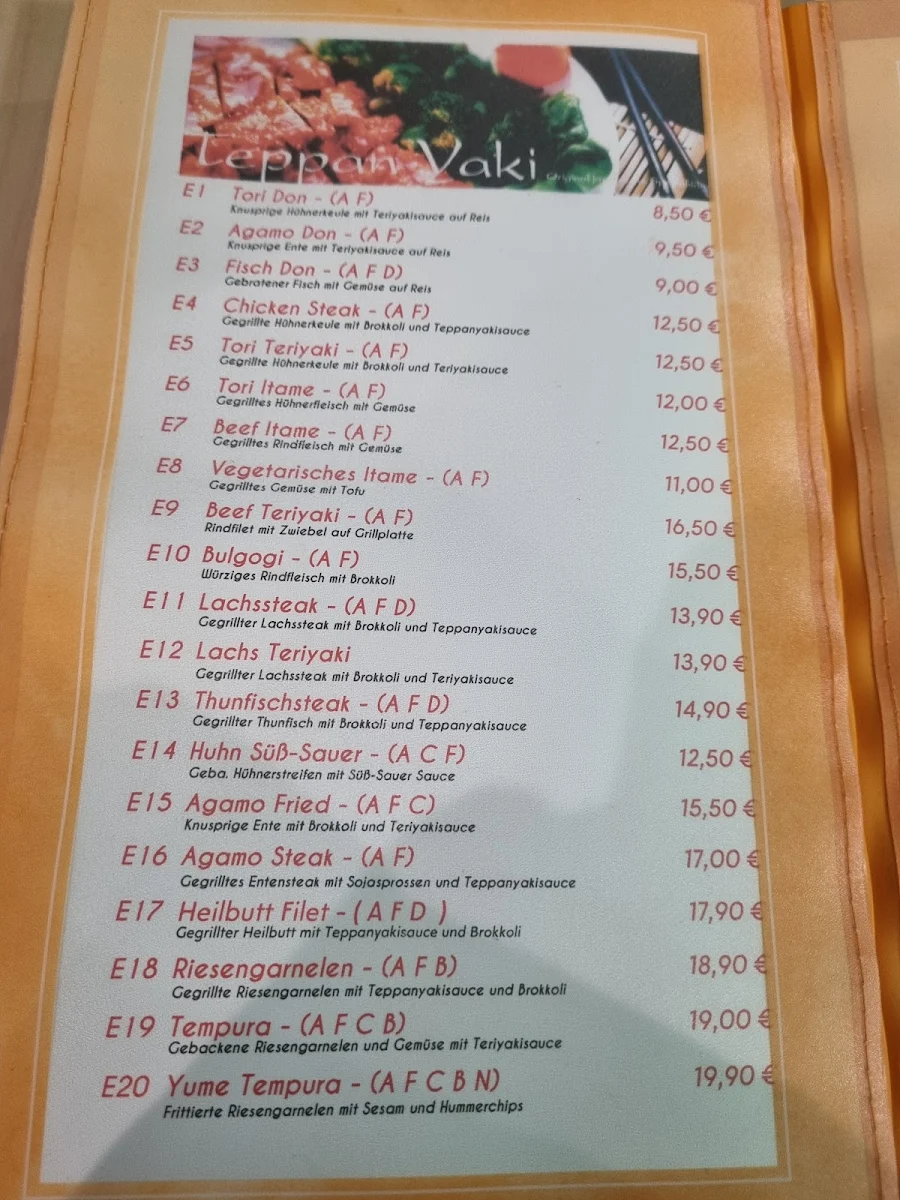 Speisekarte photo 2