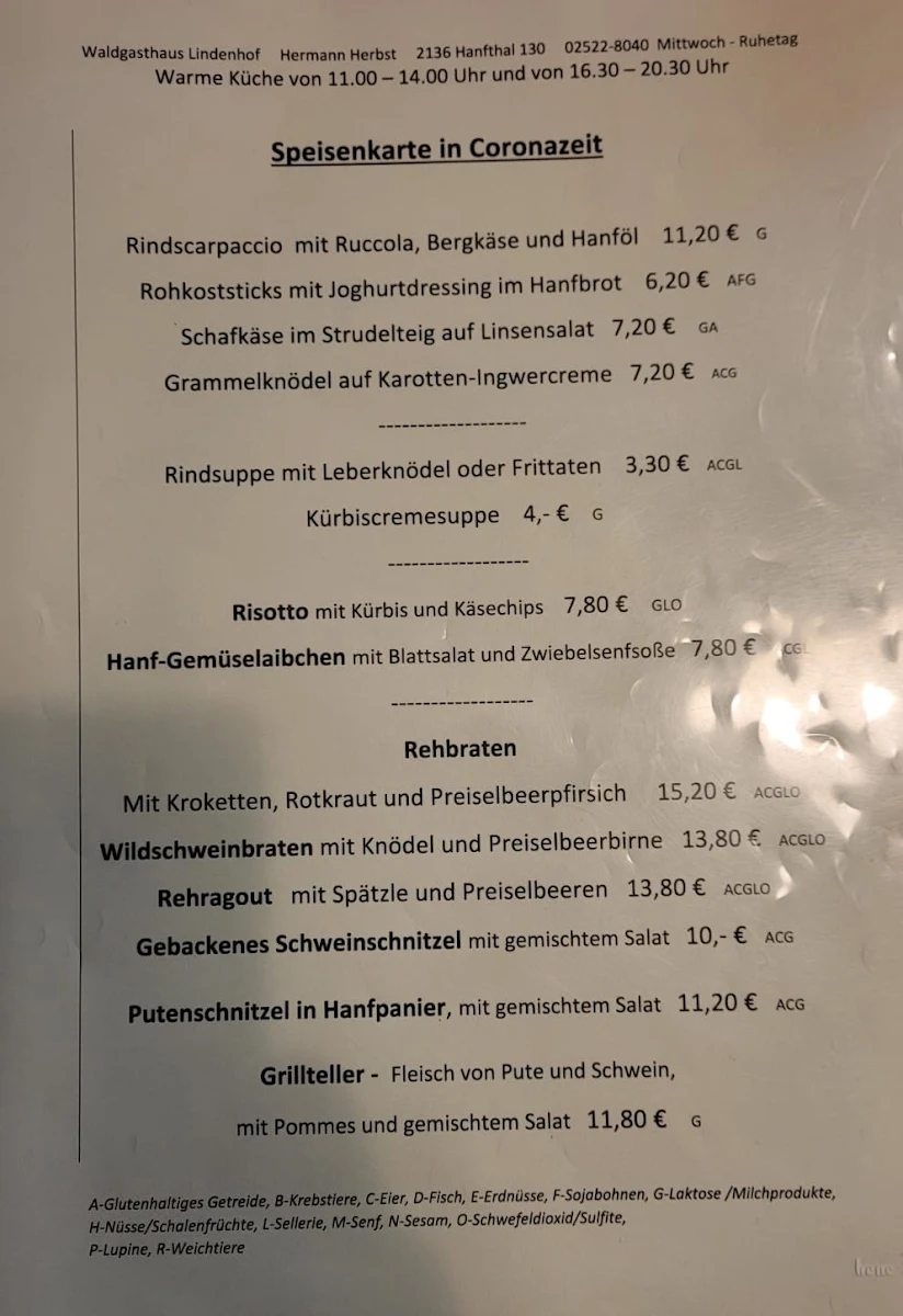 Speisekarte photo 5