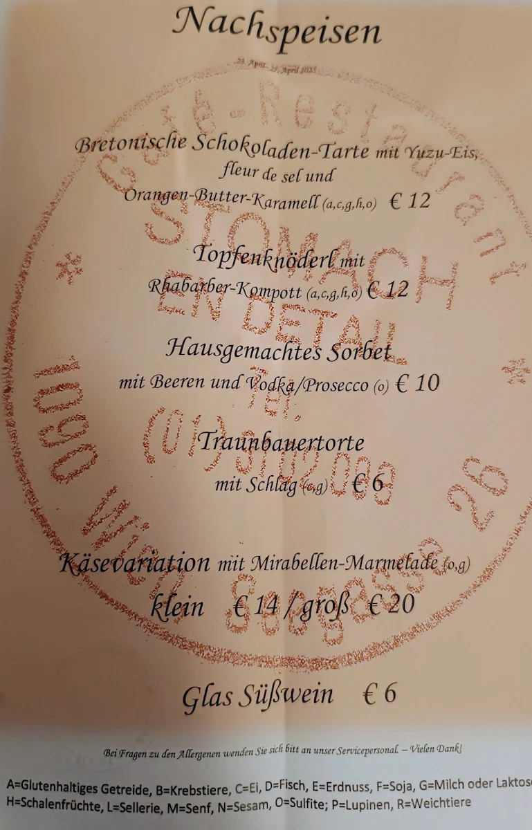 Speisekarte photo 2