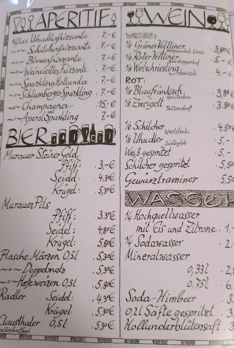 Speisekarte photo 5