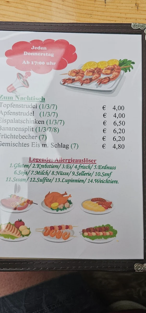 Speisekarte photo 1