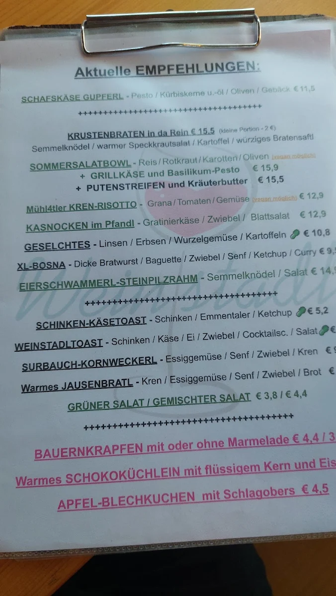Speisekarte photo 9