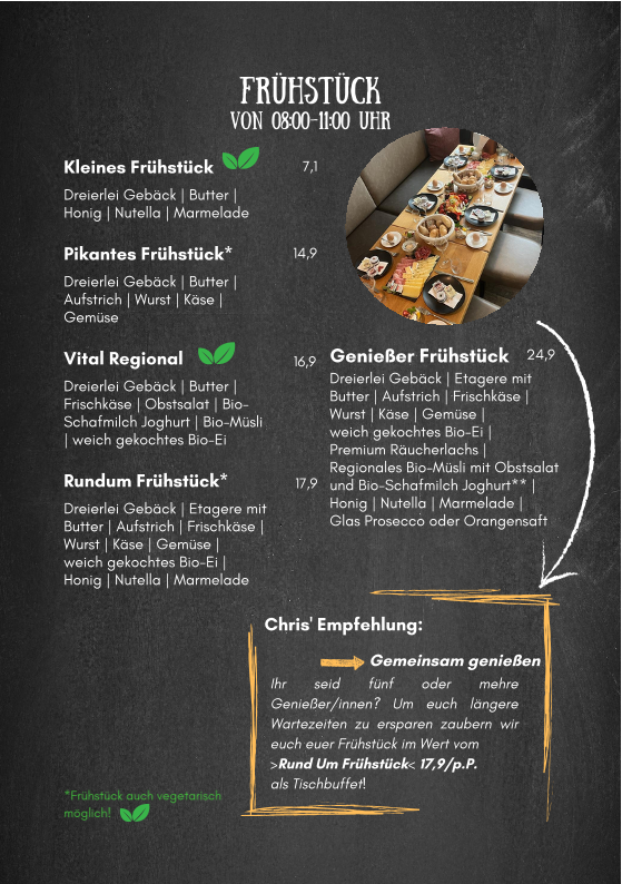 Speisekarte photo 1
