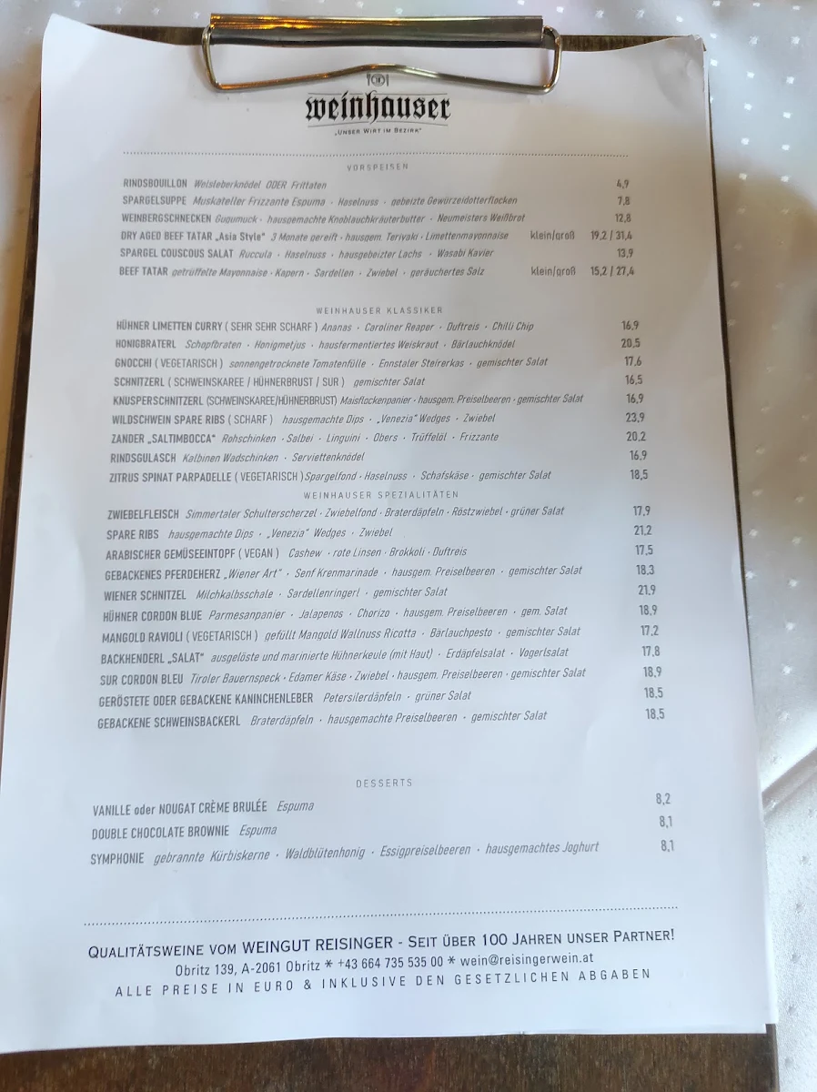 Speisekarte photo 5
