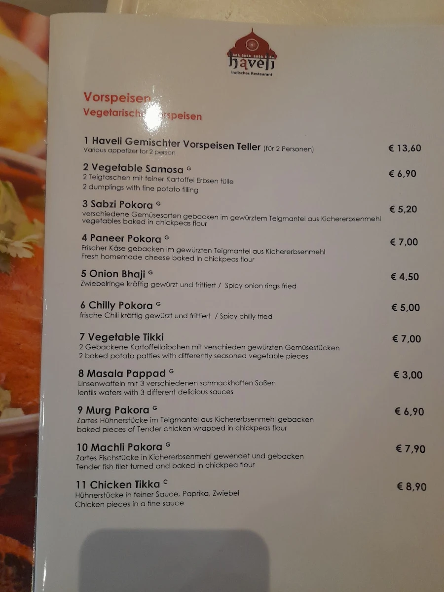 Speisekarte photo 5
