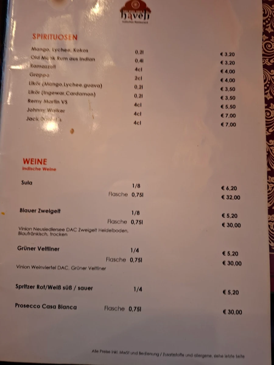 Speisekarte photo 6