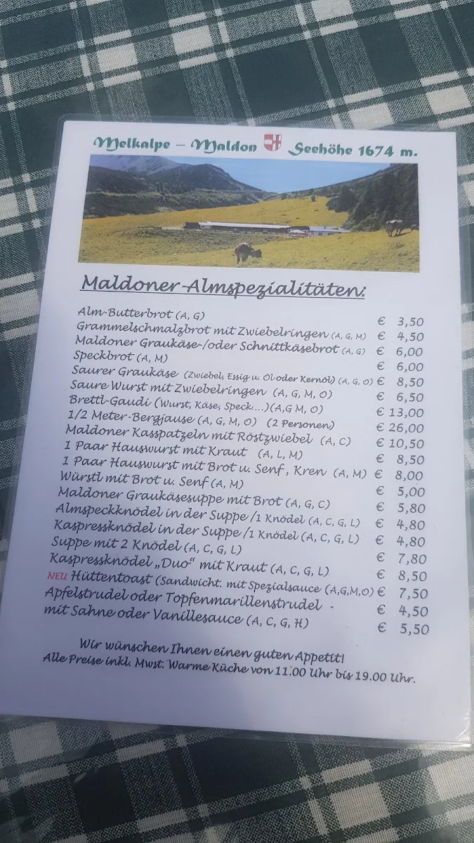 Speisekarte photo 3