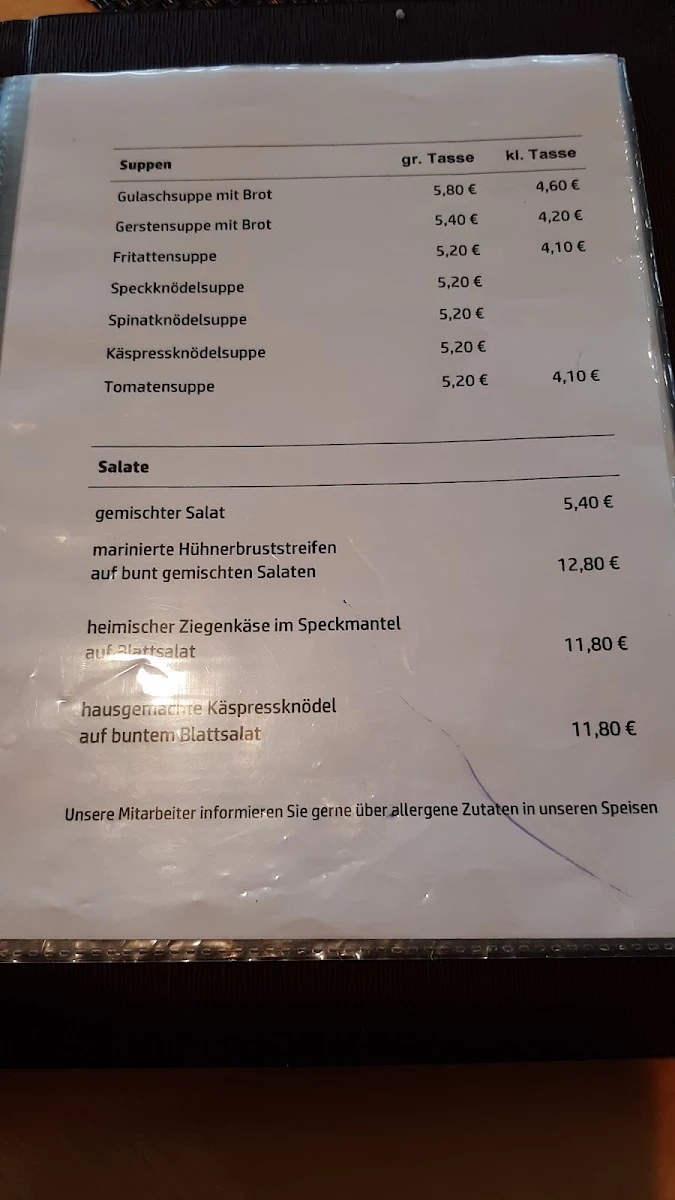 Speisekarte photo 1