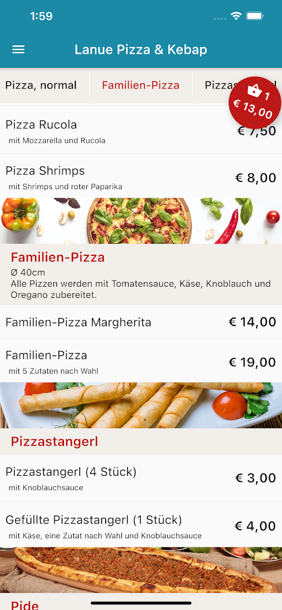 Speisekarte photo 1