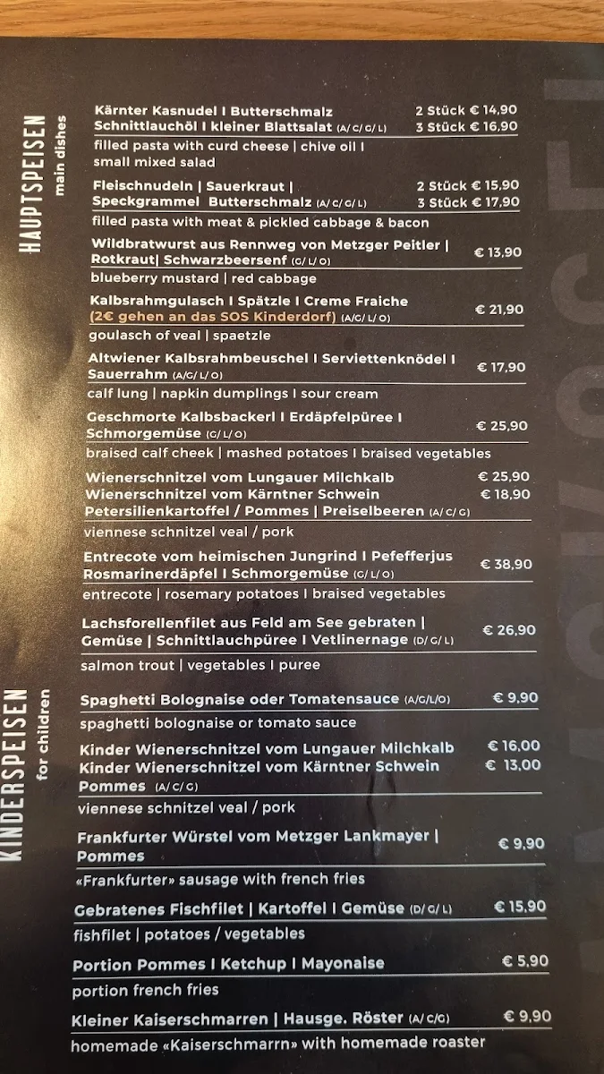 Speisekarte photo 5