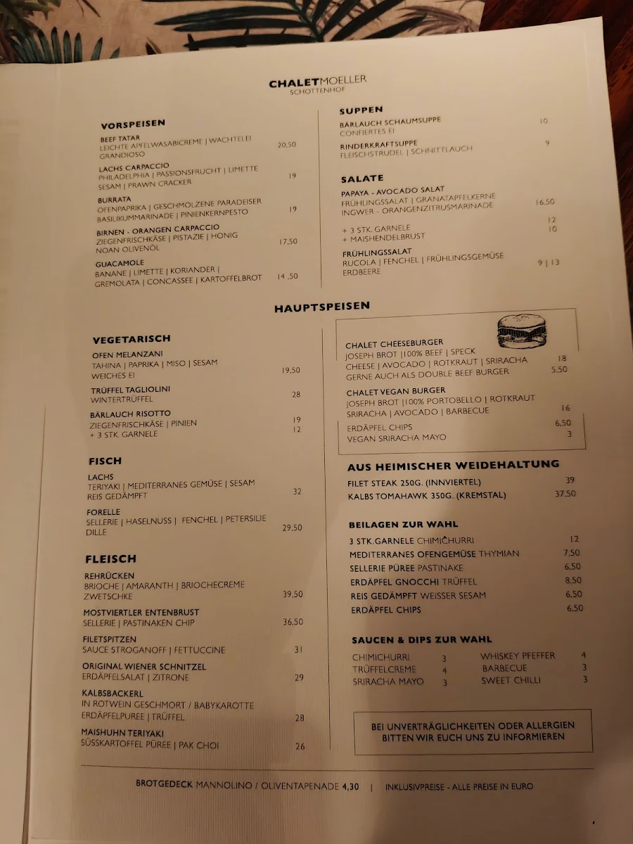 Speisekarte photo 1