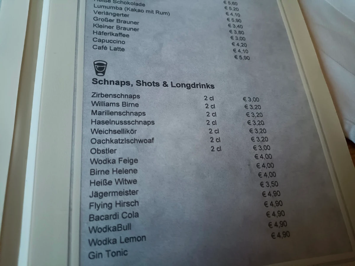 Speisekarte photo 10