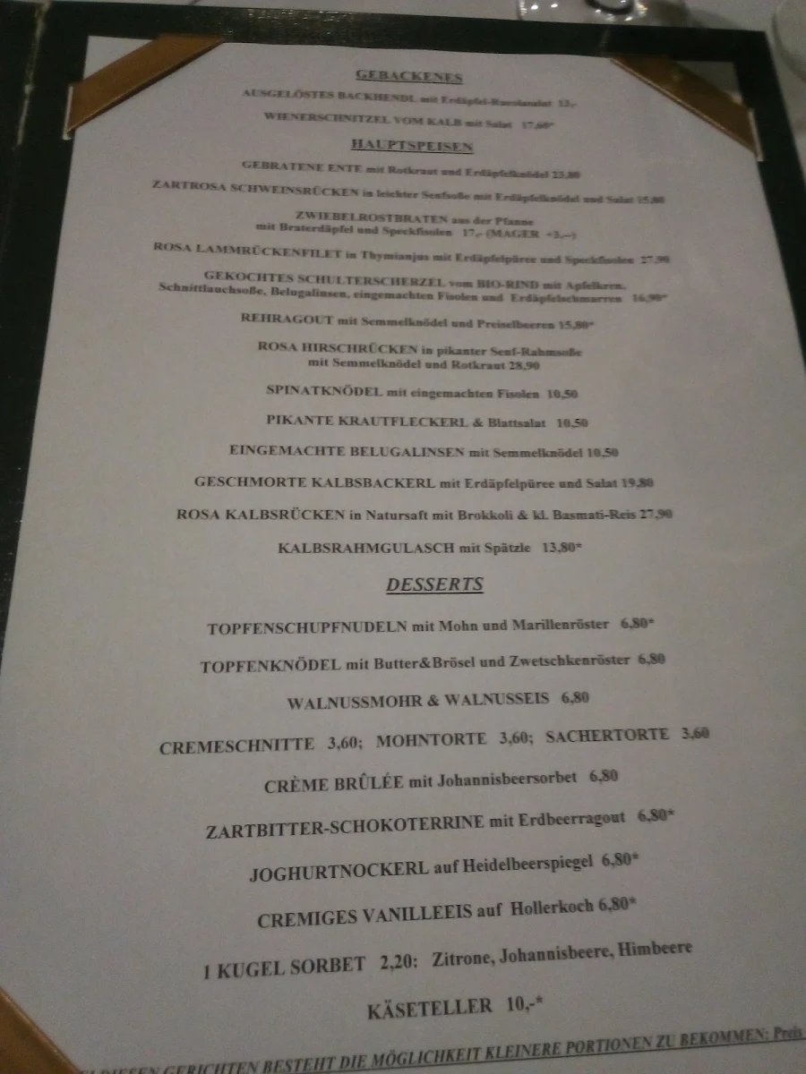 Speisekarte photo 4