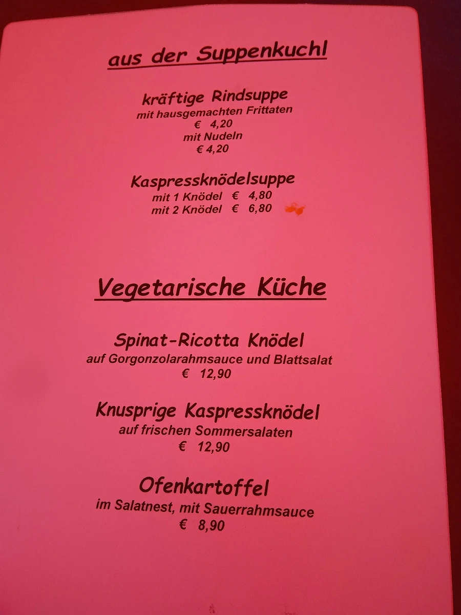 Speisekarte photo 4