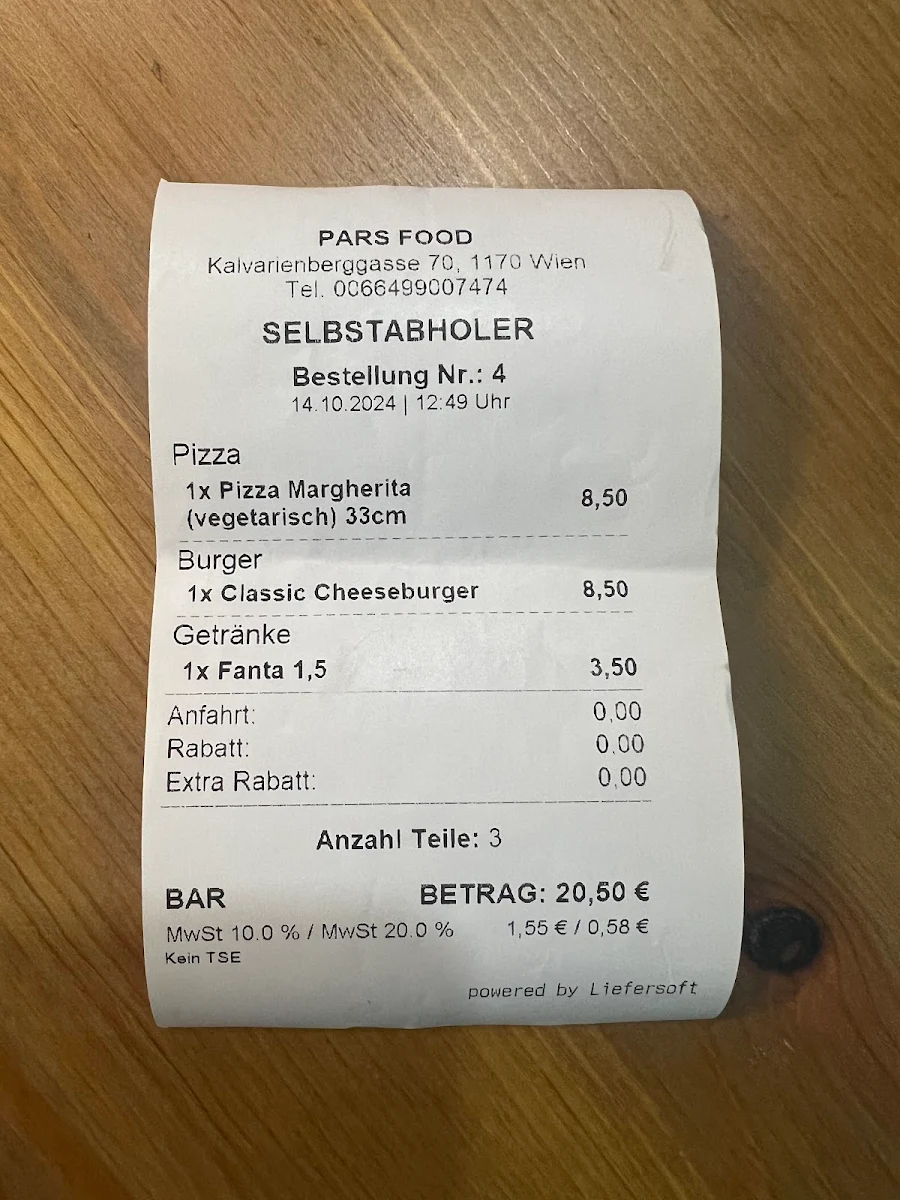 Speisekarte photo 2