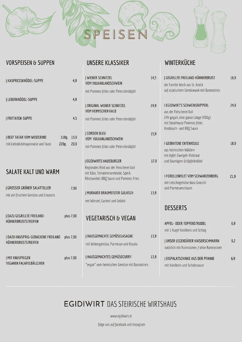 Speisekarte photo 2