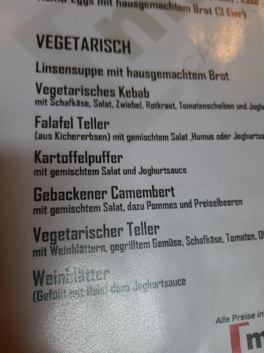 Speisekarte photo 5